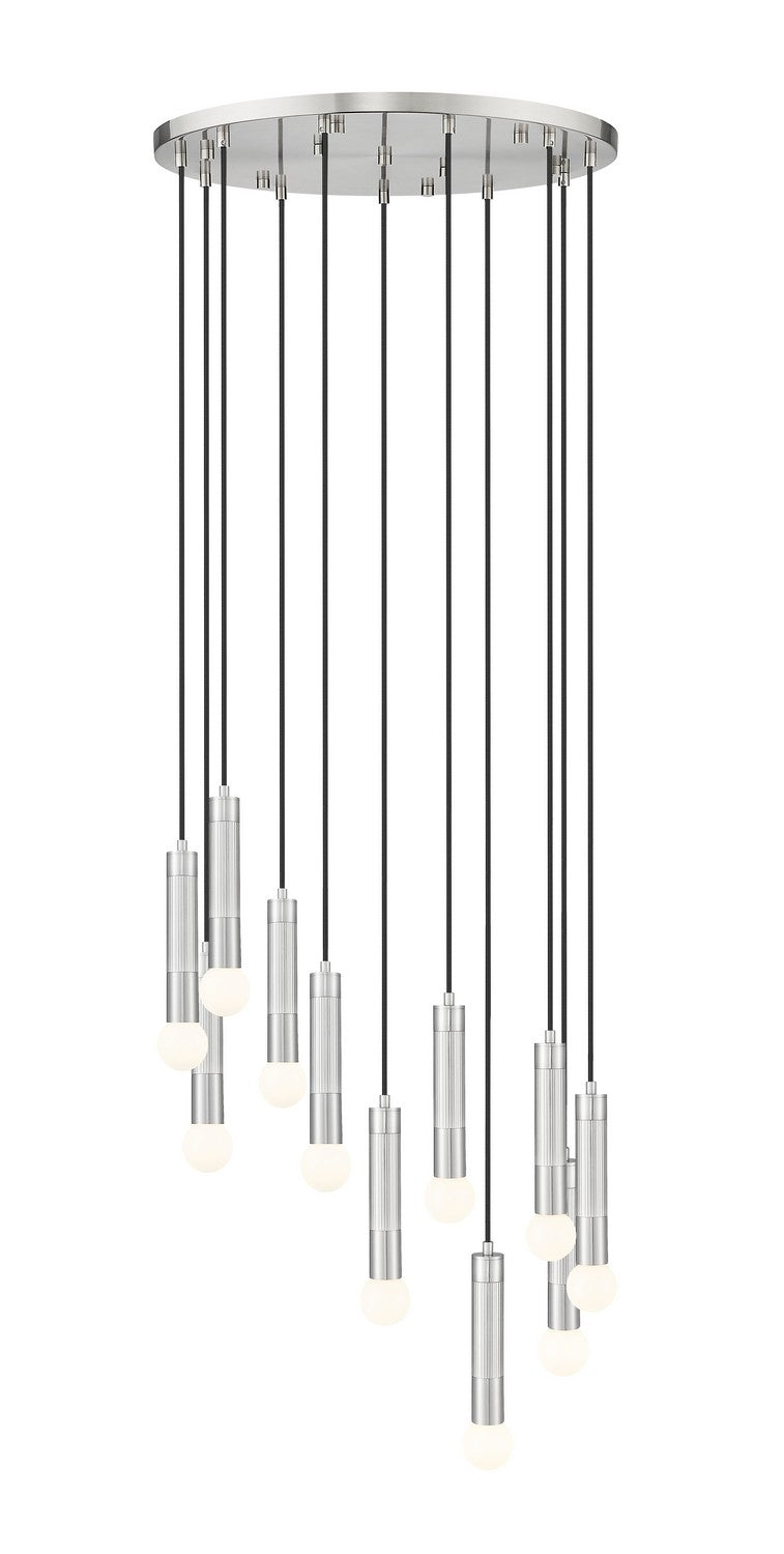 Lustre Stari Nickel brossé, 24" – Z-Lite