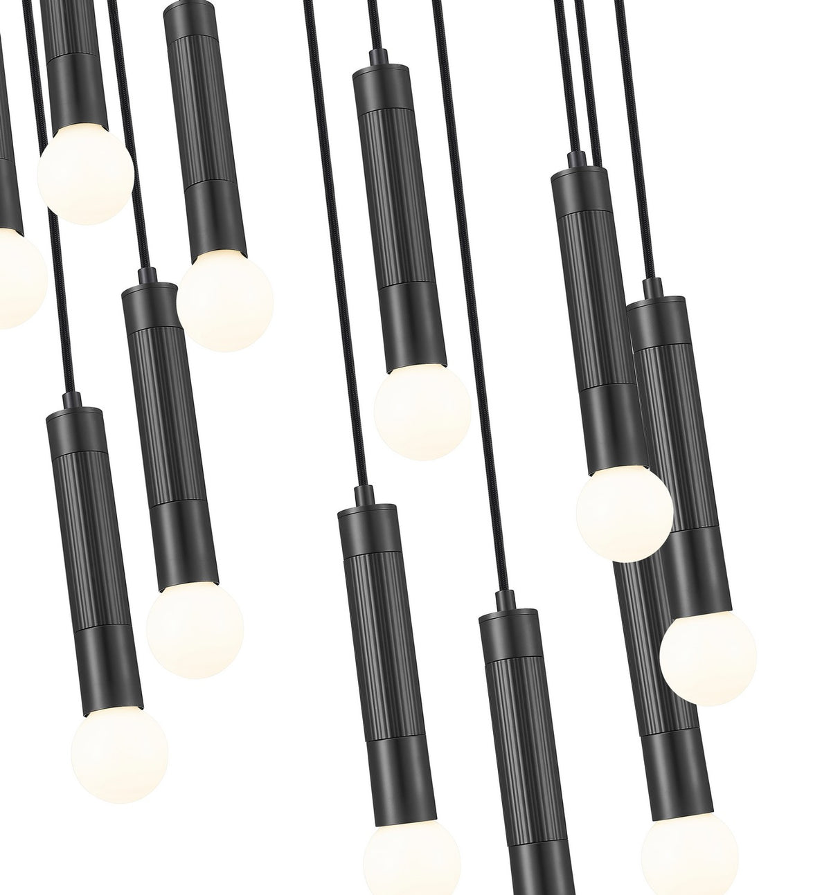 Lustre Stari Noir mat, 24" – vue 4