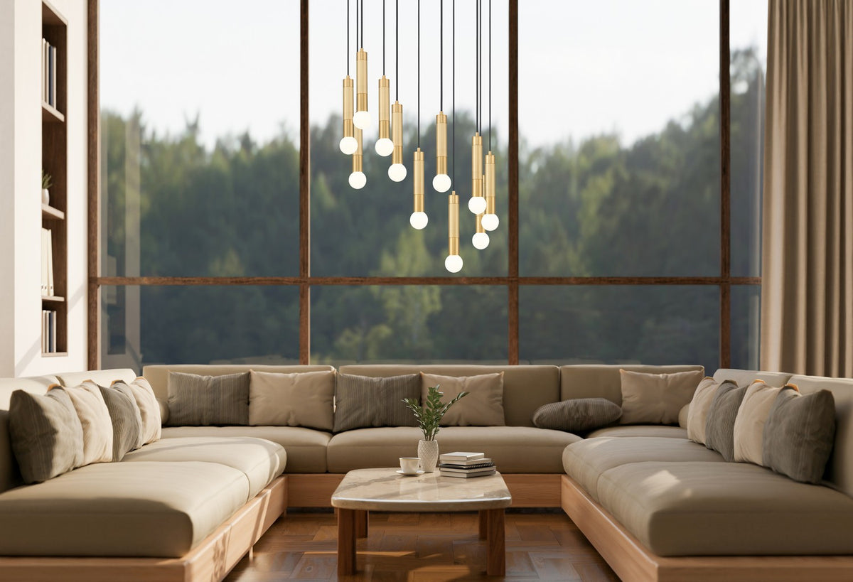 Lustre Stari Or moderne, 24" – vue 6