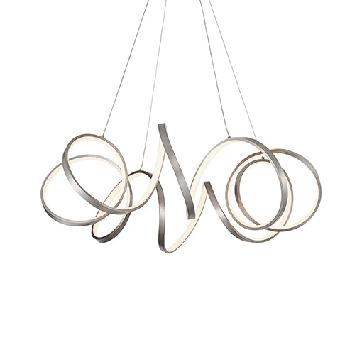 Lustre Synergy Argent antique, 34 1/4" – Kuzco Lighting