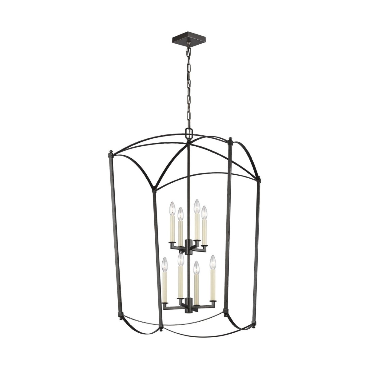 Lustre Thayer - Acier Smith 24" by Visual Comfort Studio | Luminaires & cie
