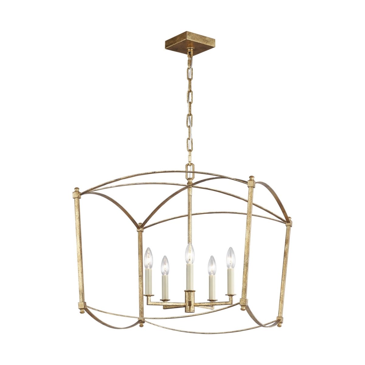 Lustre Thayer - Doré antique 23 1/8" by Visual Comfort Studio | Luminaires & cie