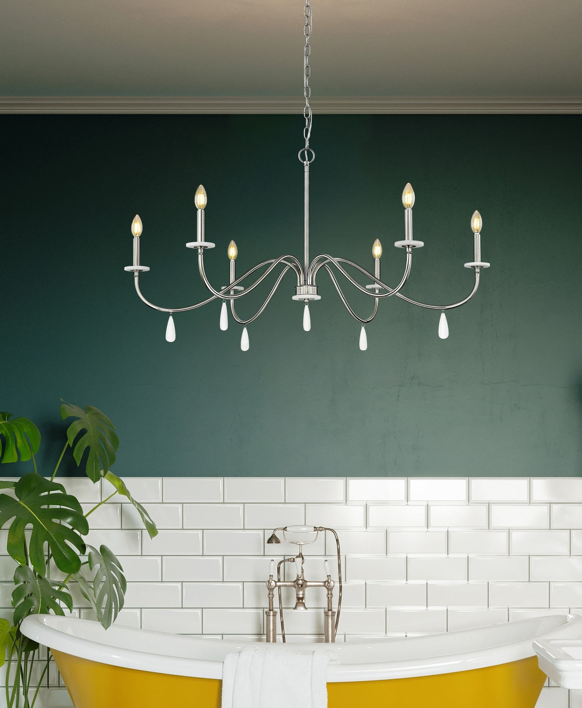 Lustre Toussant Nickel brossé, 45" – vue 8