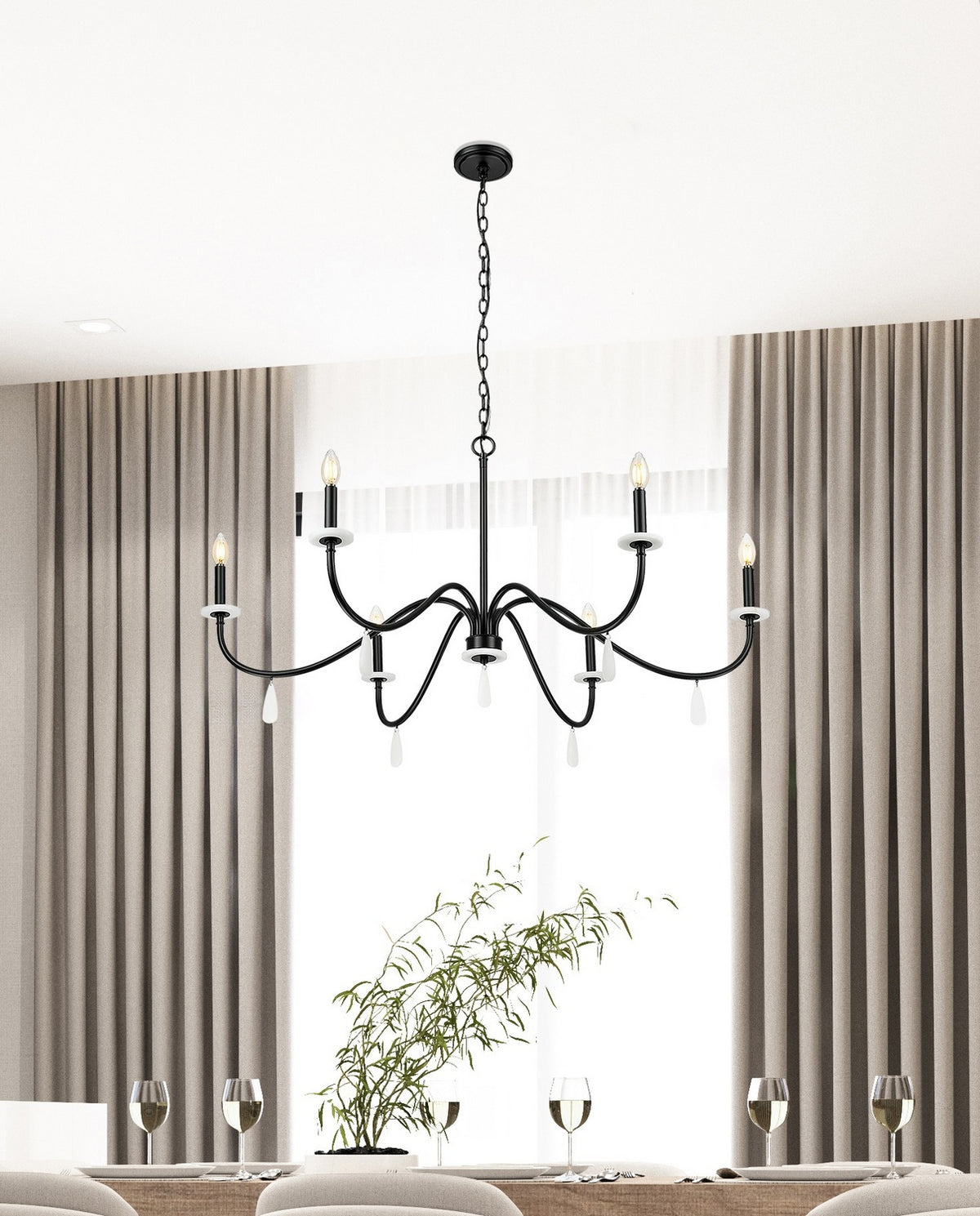 Lustre Toussant Noir mat, 45" – vue 8