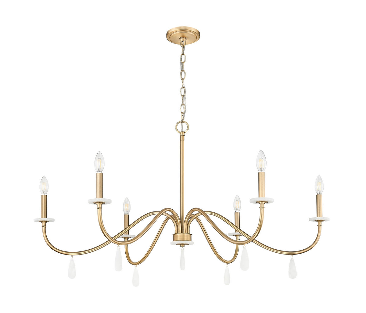 Lustre Toussant Or moderne, 45" – vue 2