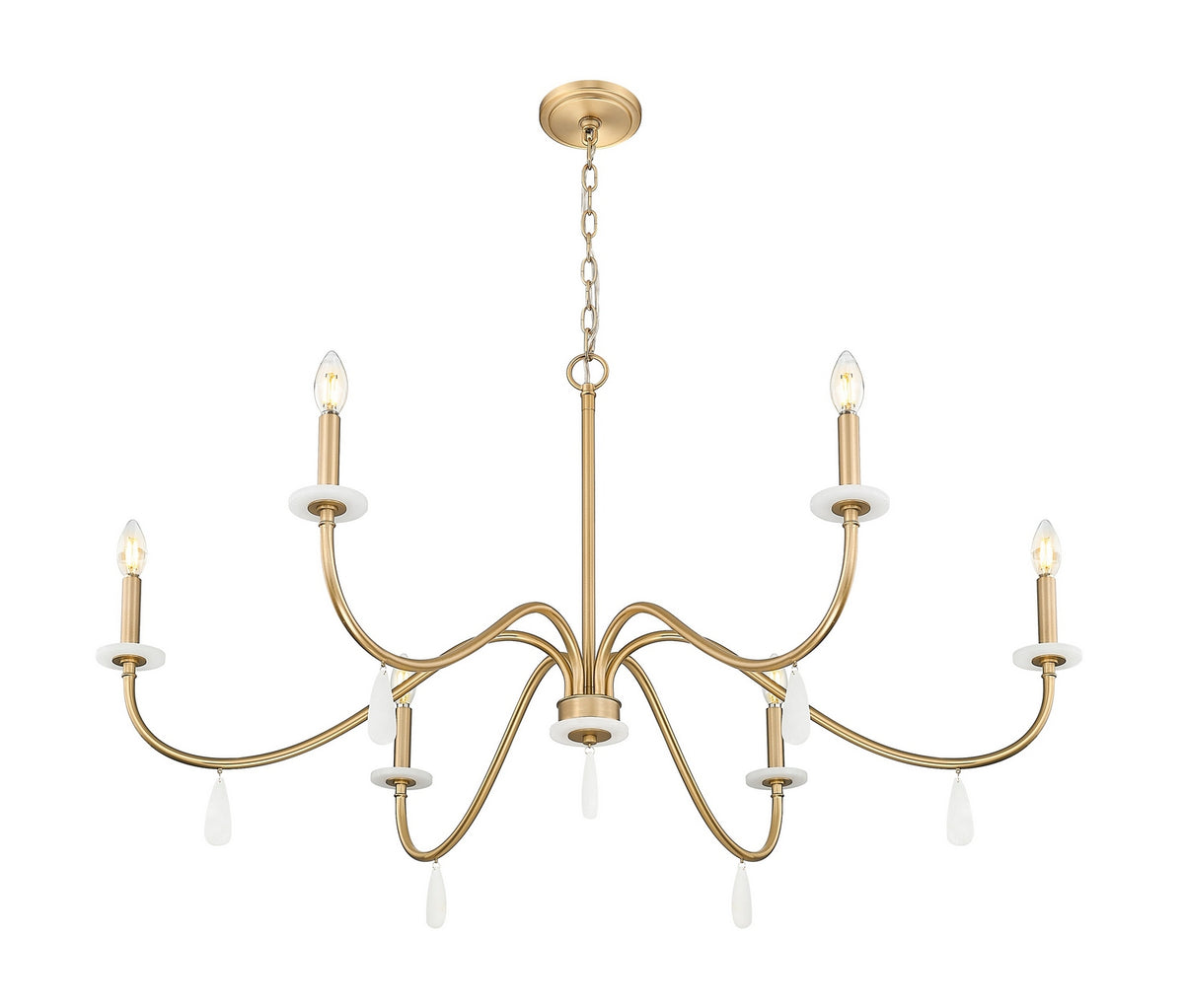 Lustre Toussant Or moderne, 45" – vue 3