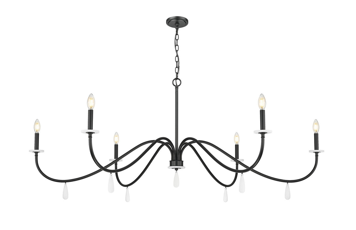 Lustre Toussant Noir mat, 63" – vue 4