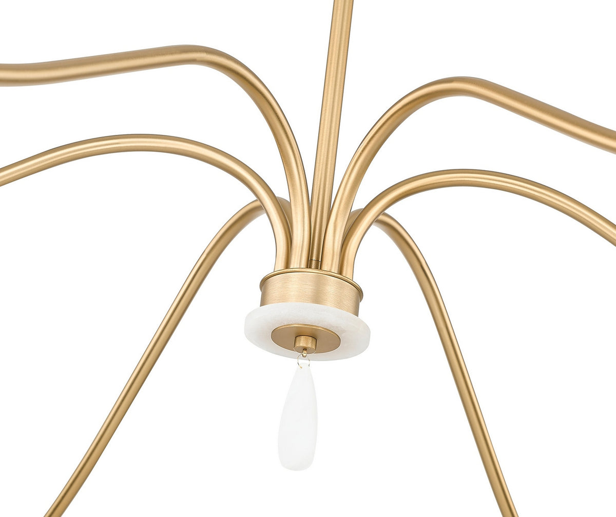 Lustre Toussant Or moderne, 63" – vue 2