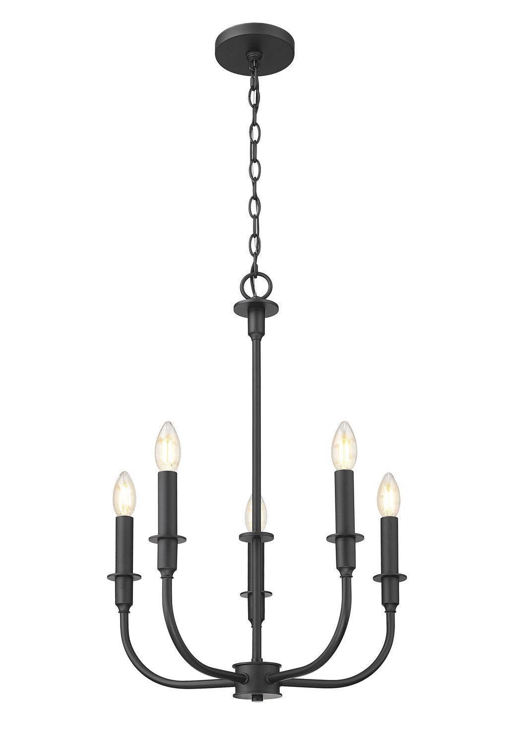 Lustre Tova Noir mat, 22 1/2" – vue 2