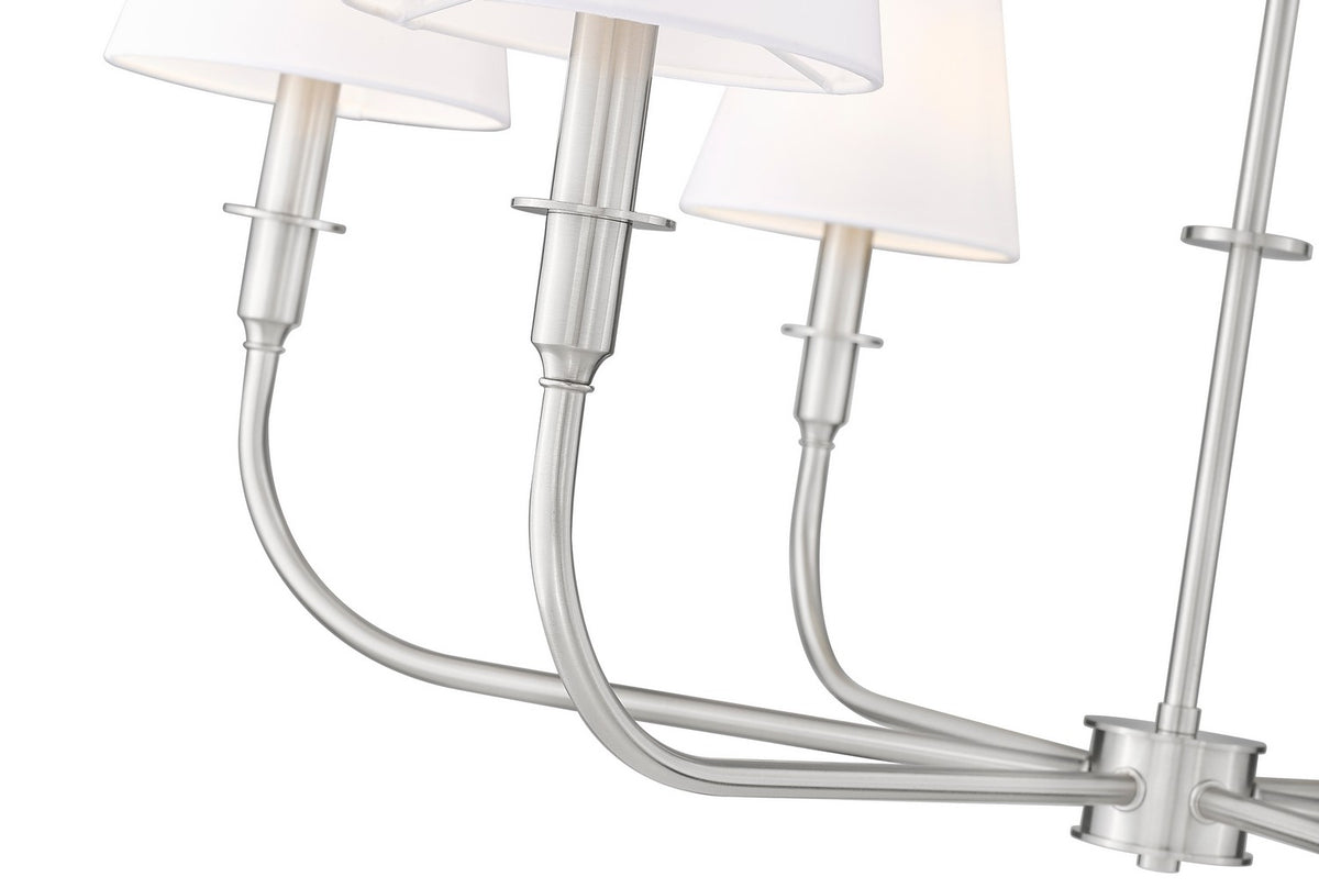 Lustre Tova Nickel brossé, 36 1/2" – vue 5