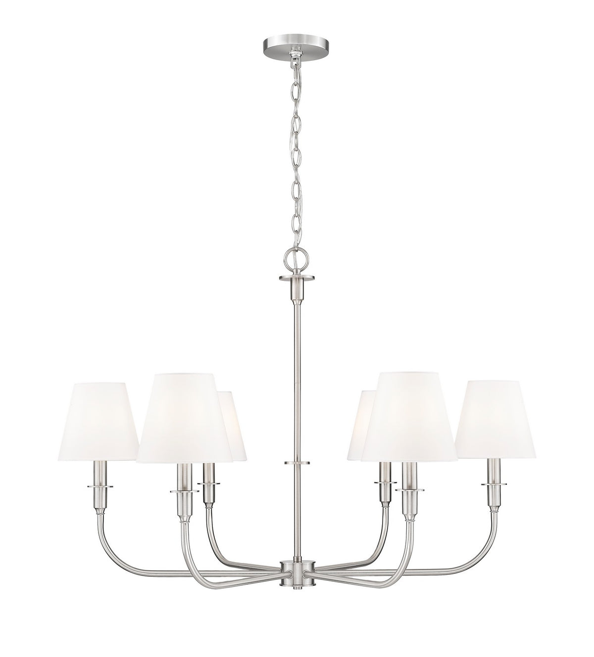 Lustre Tova Nickel brossé, 36 1/2" – Z-Lite