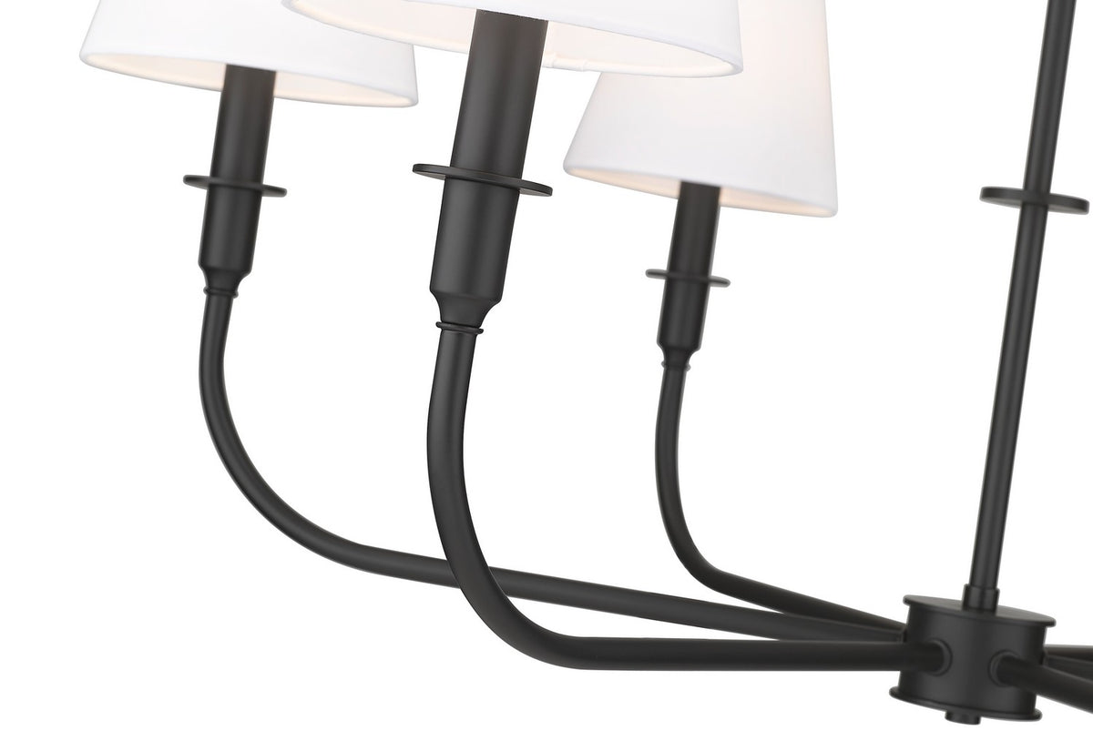Lustre Tova Noir mat, 36 1/2" – vue 3