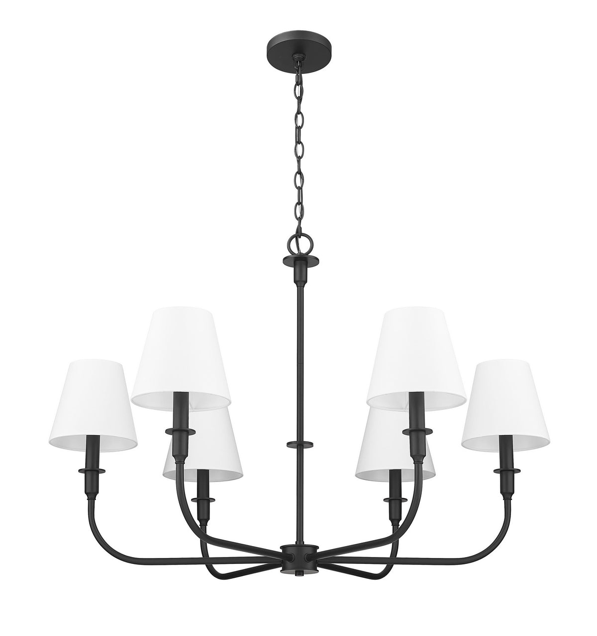 Lustre Tova Noir mat, 36 1/2" – vue 4