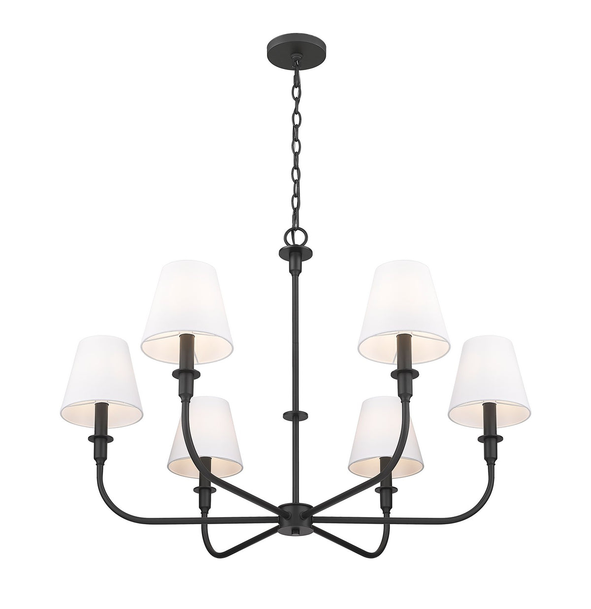 Lustre Tova Noir mat, 36 1/2" – vue 5