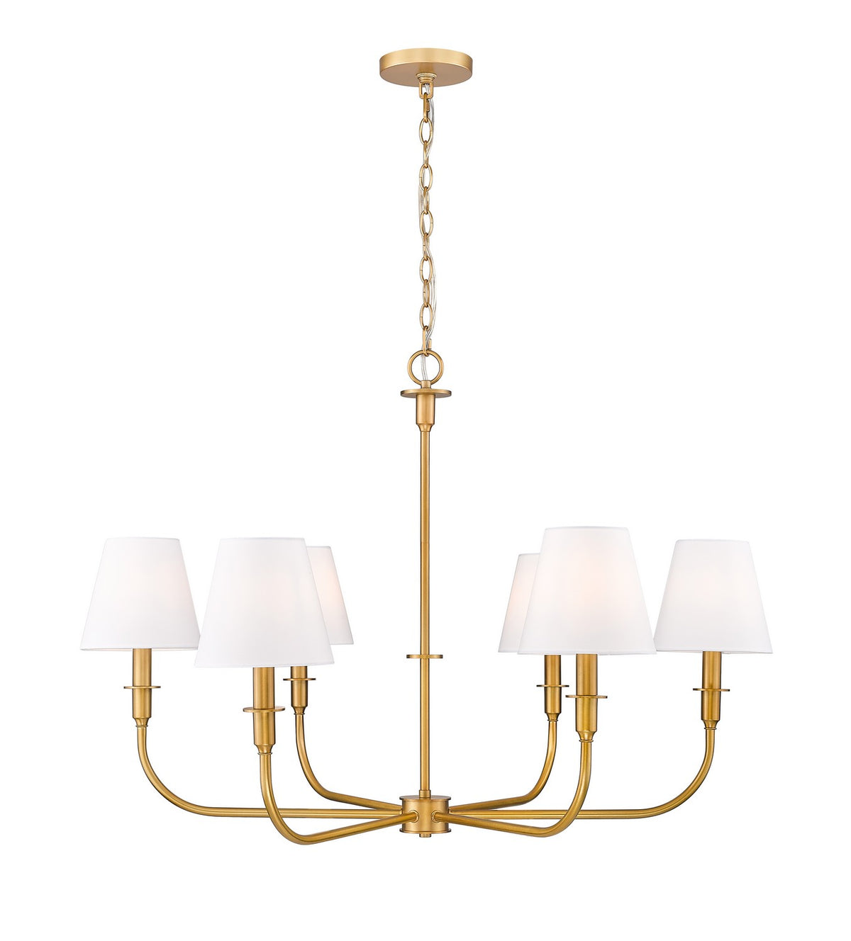Lustre Tova Laiton frotté, 36 1/2" – Z-Lite