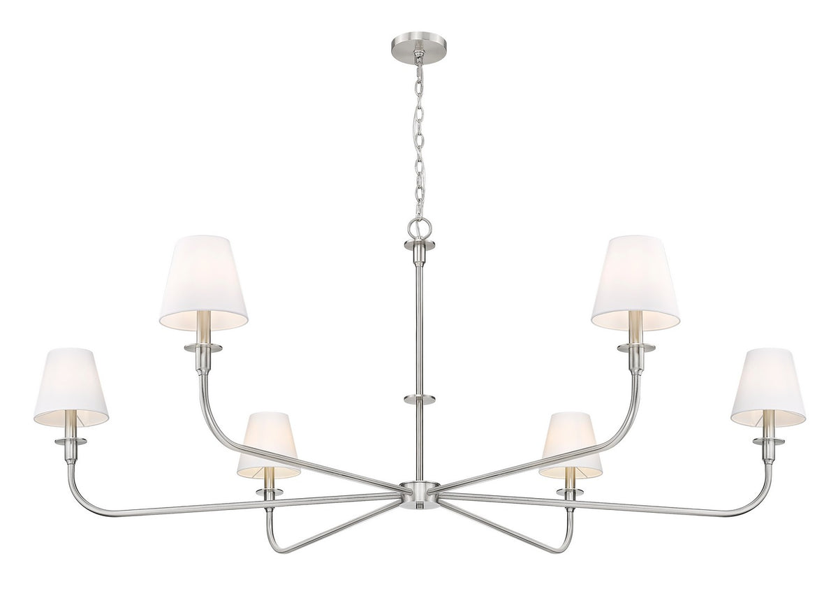 Lustre Tova Nickel brossé, 65 3/4" – vue 3