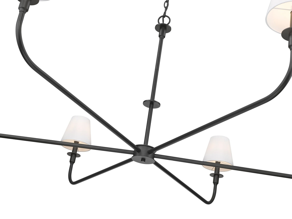 Lustre Tova Noir mat, 65 3/4" – vue 3