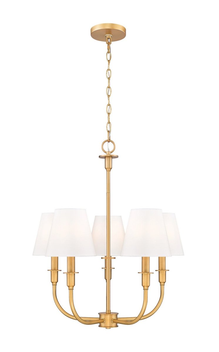 Lustre Tova - Laiton frotté 22 1/2" by Z-Lite | Luminaires & cie