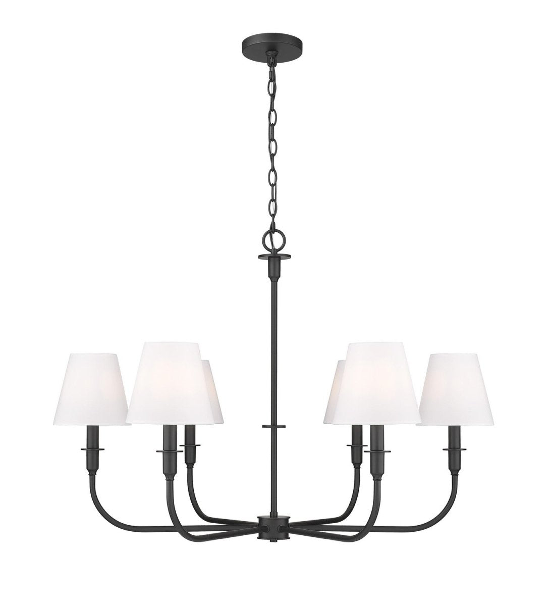 Lustre Tova - Noir mat 36 1/2" by Z-Lite | Luminaires & cie