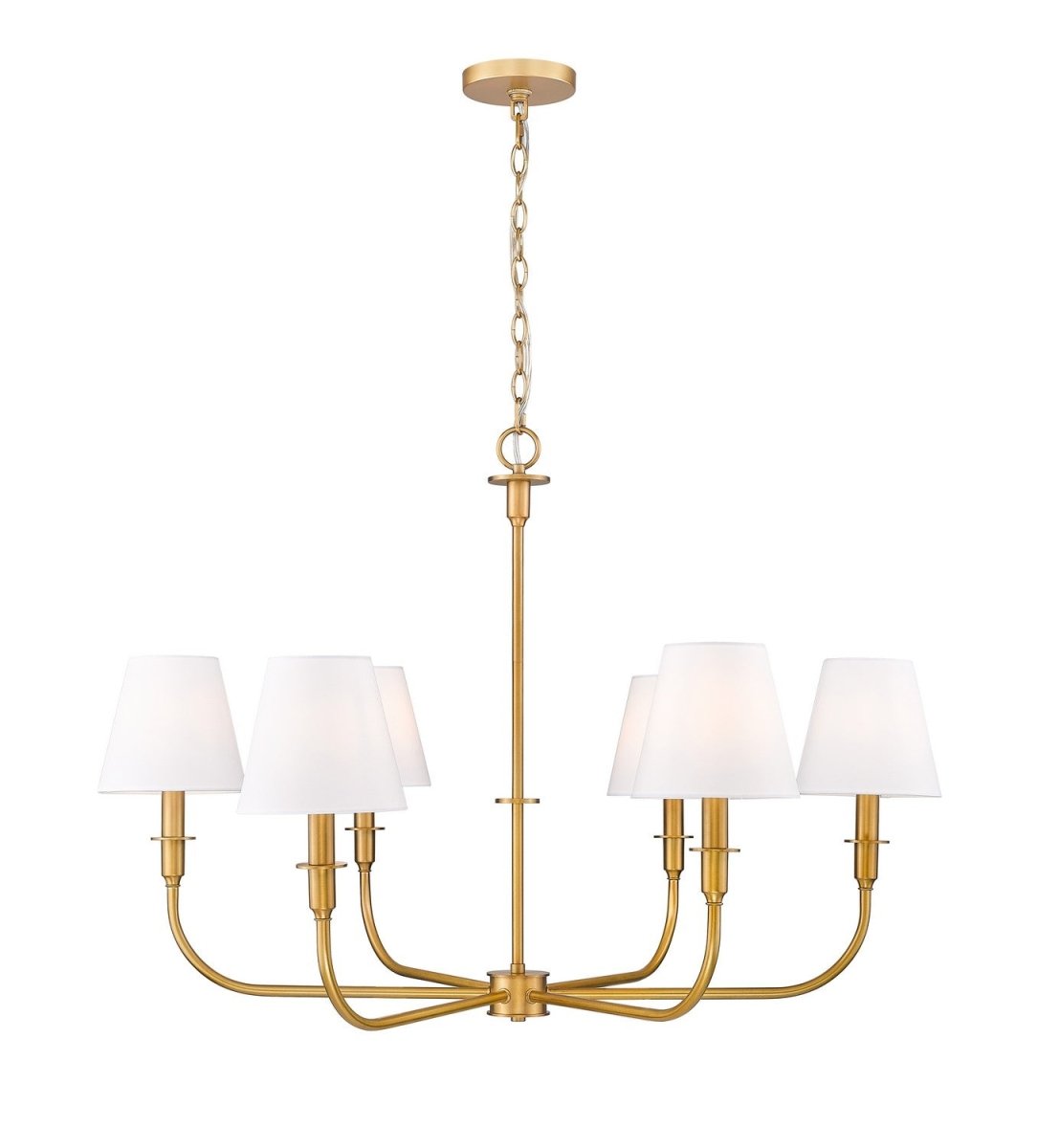 Lustre Tova - Laiton frotté 36 1/2" by Z-Lite | Luminaires & cie