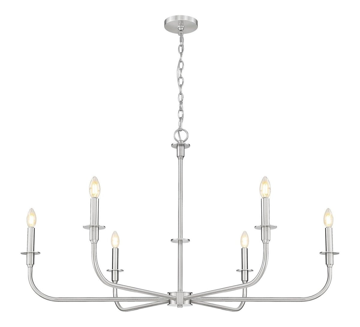 Lustre Tova - Laiton frotté 65 3/4" by Z-Lite | Luminaires & cie