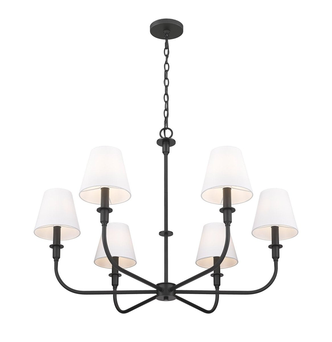 Lustre Tova - Laiton frotté 65 3/4" by Z-Lite | Luminaires & cie