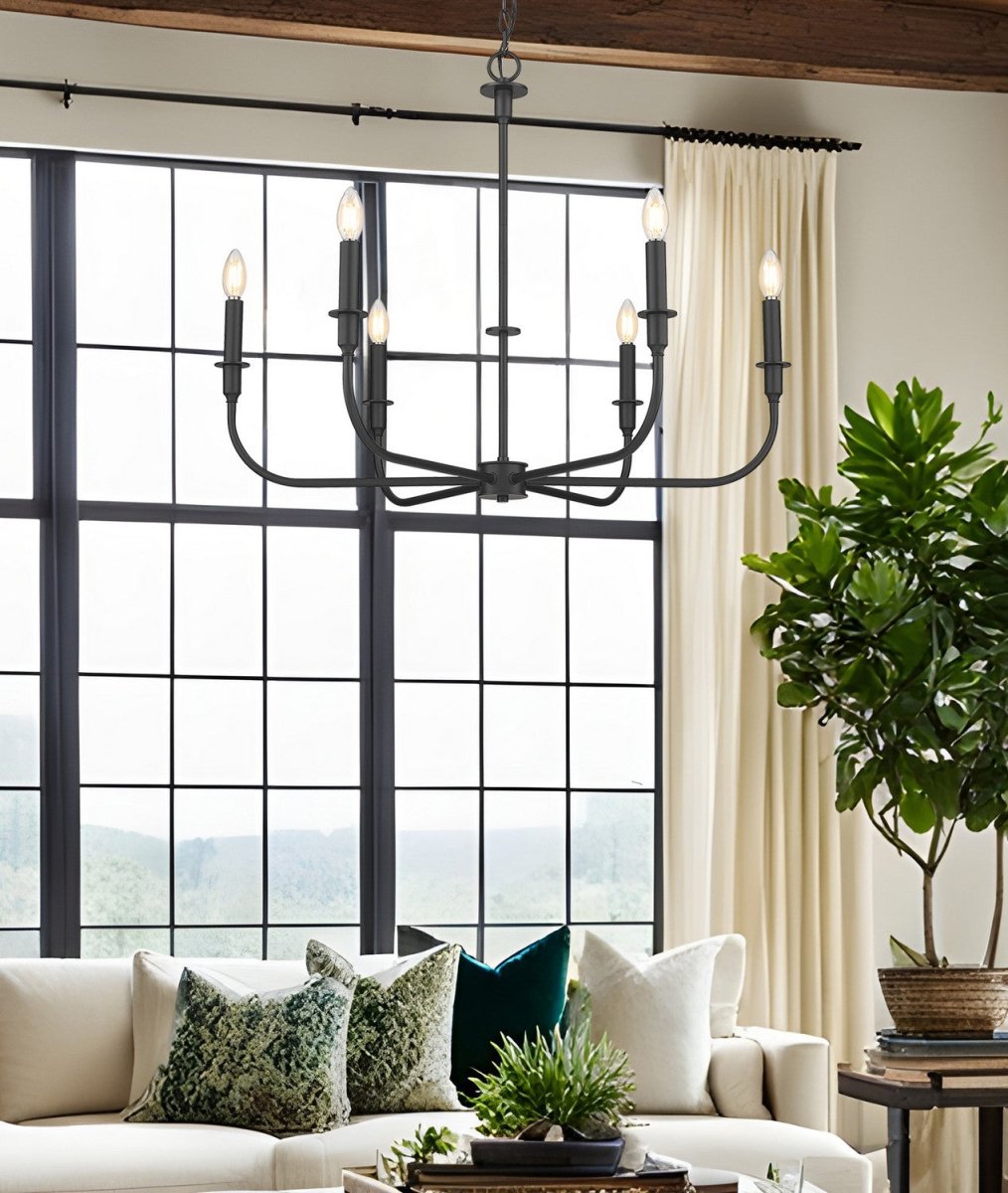 Lustre Tova - Laiton frotté 65 3/4" by Z-Lite | Luminaires & cie
