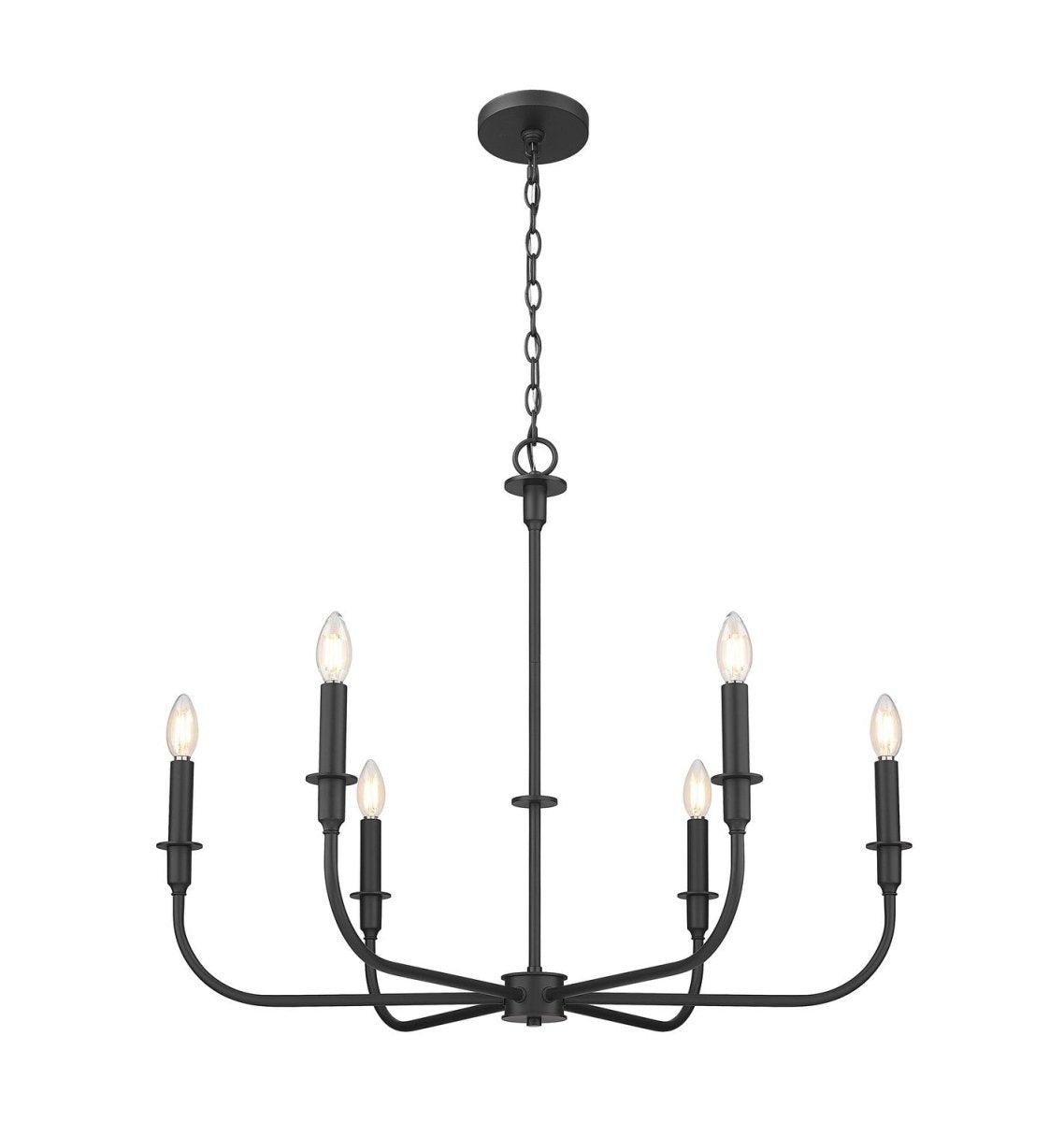 Lustre Tova - Laiton frotté 65 3/4" by Z-Lite | Luminaires & cie