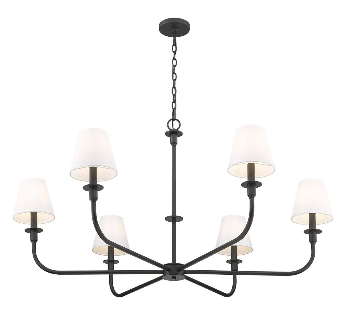 Lustre Tova - Laiton frotté 65 3/4" by Z-Lite | Luminaires & cie