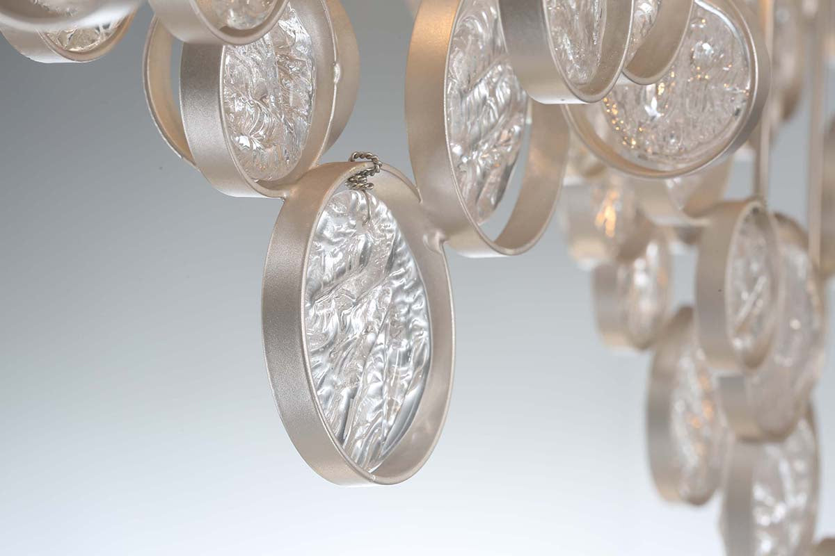 Lustre Trento Chrome – vue 4