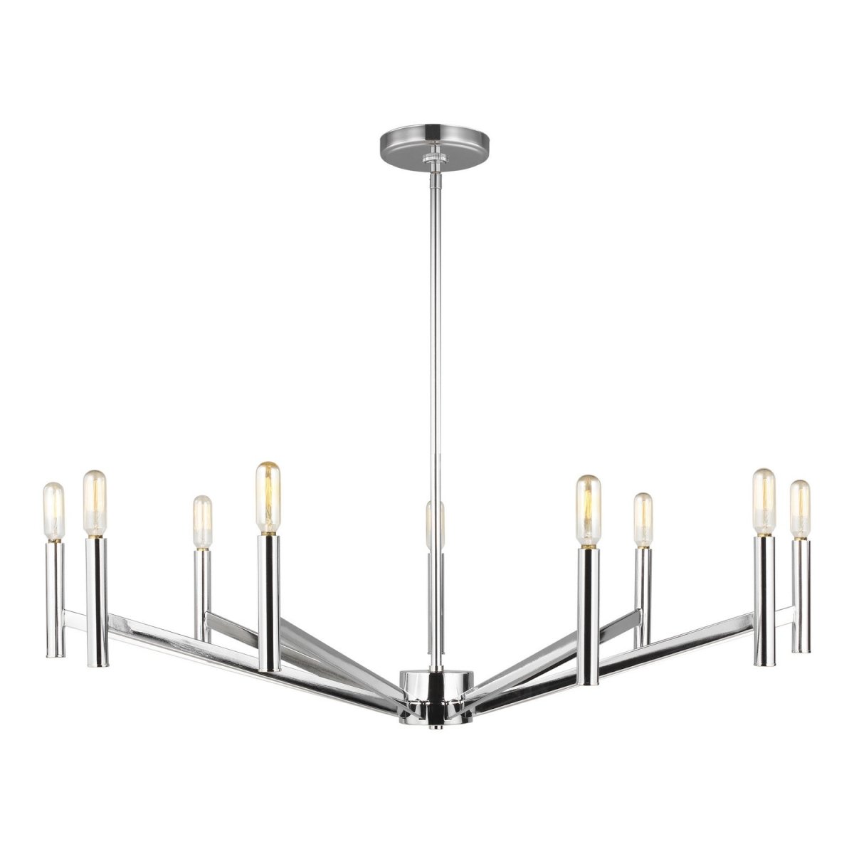 Lustre Vector - Chrome 36" by Visual Comfort Studio | Luminaires & cie