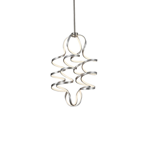 Lustre vertical Synergy Argent antique, 23 5/8" – Kuzco Lighting