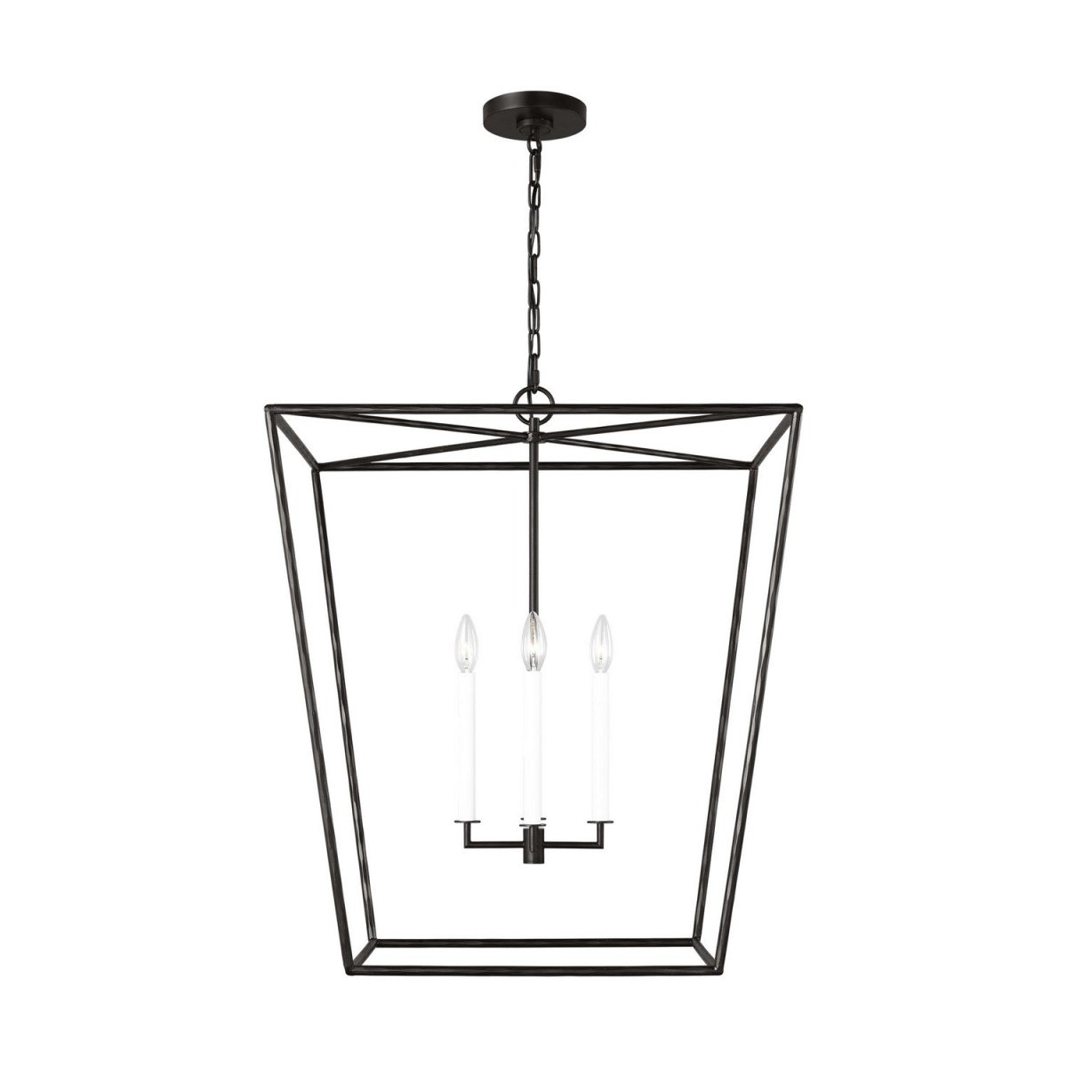 Lustre Viota - Fer vieilli 25" by Visual Comfort Studio | Luminaires & cie