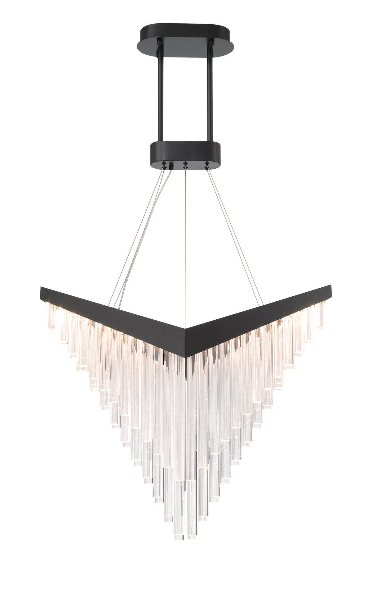 Lustre Vivien Noir mat – vue 2