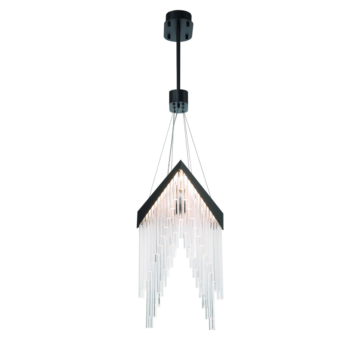 Lustre Vivien Noir mat – vue 4