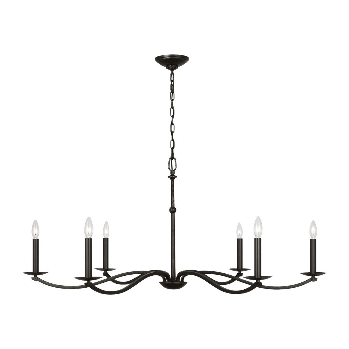 Lustre Wellen - 48" by Visual Comfort Studio | Luminaires & cie