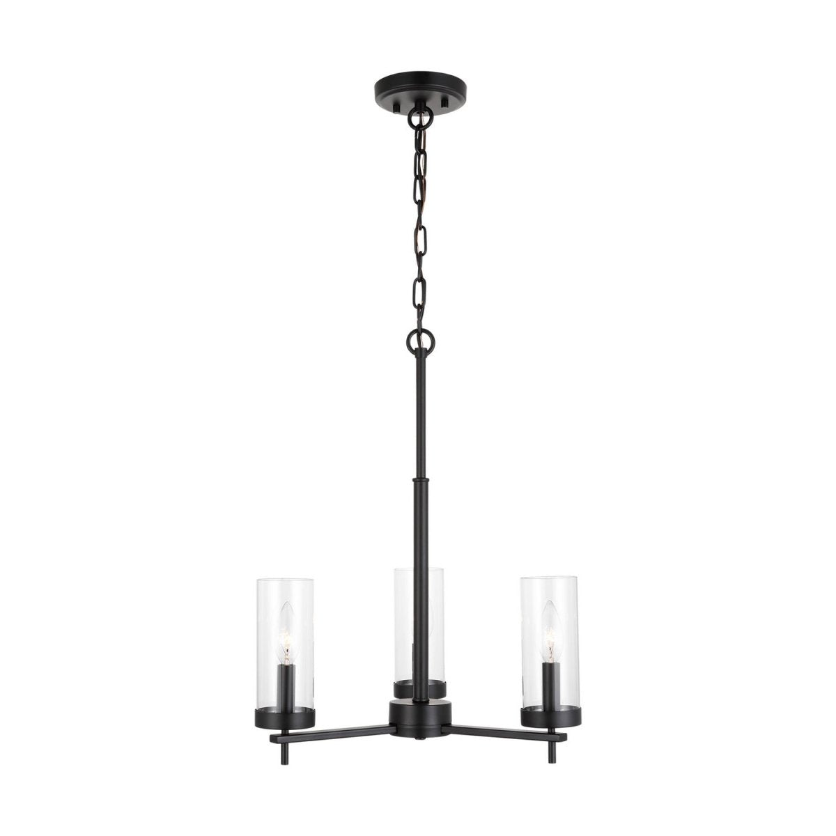 Lustre Zire - Noir minuit 18" by Visual Comfort Studio | Luminaires & cie