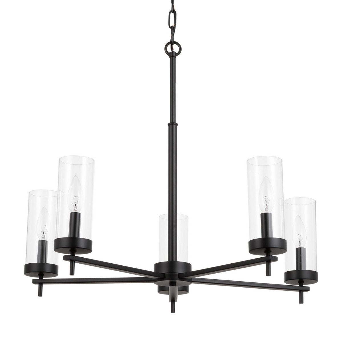 Lustre Zire - Nickel brossé 32" by Visual Comfort Studio | Luminaires & cie