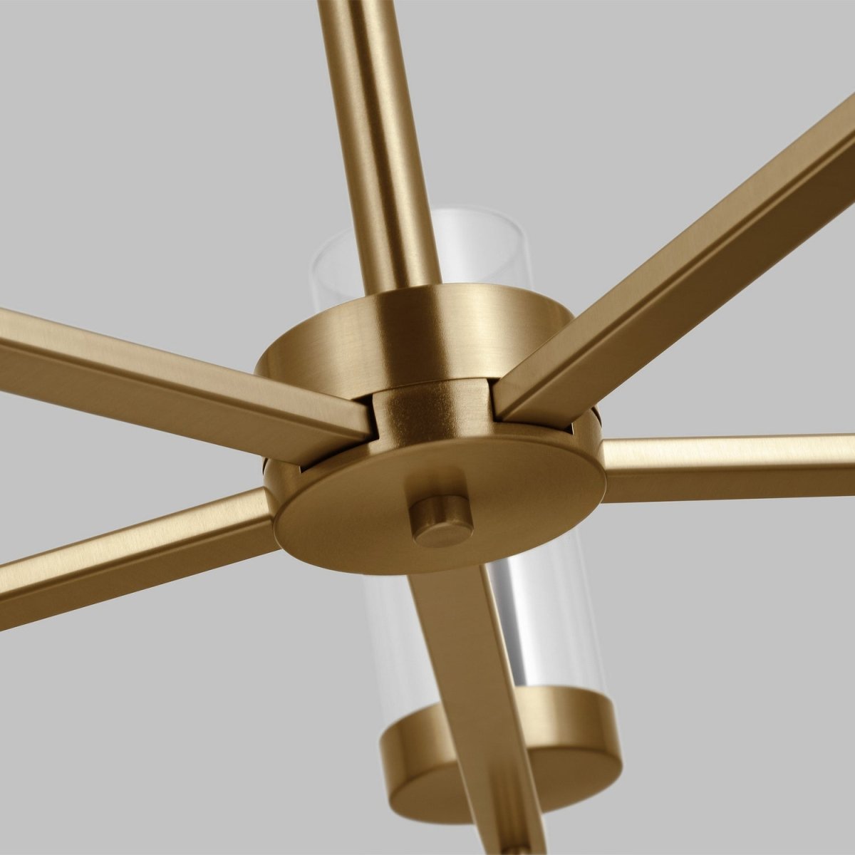 Lustre Zire - Nickel brossé 32" by Visual Comfort Studio | Luminaires & cie
