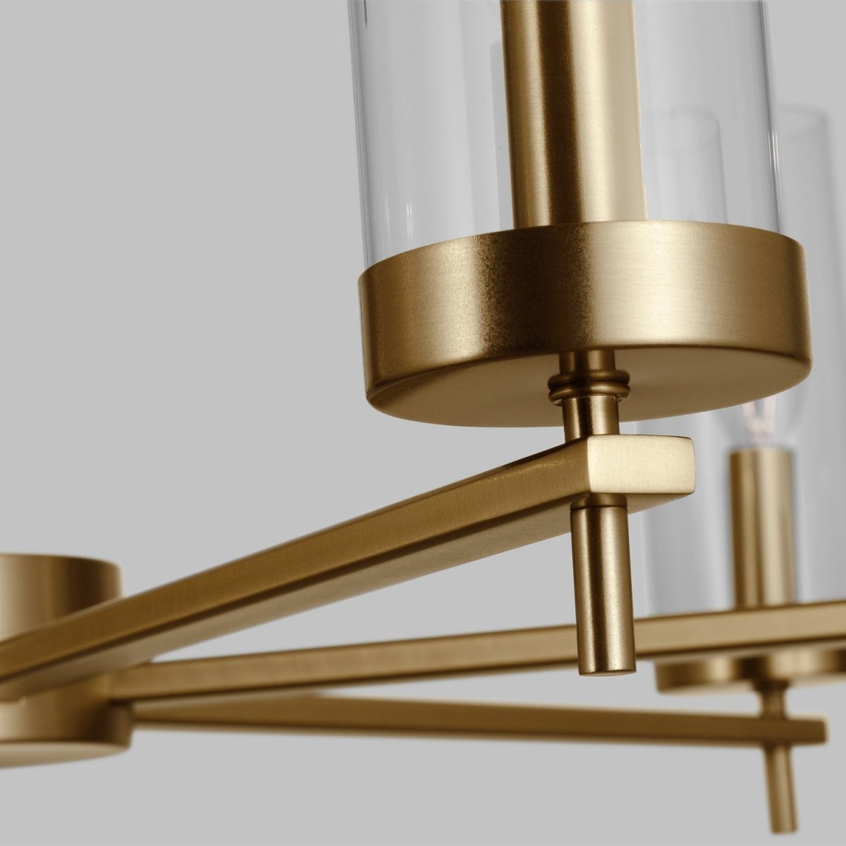 Lustre Zire - Nickel brossé 32" by Visual Comfort Studio | Luminaires & cie
