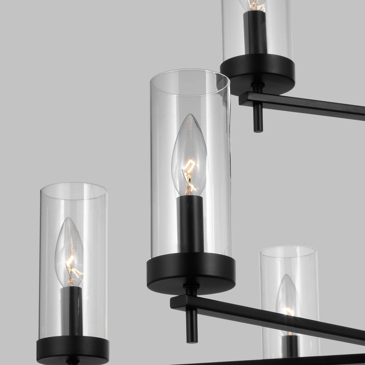Lustre Zire - Nickel brossé 32" by Visual Comfort Studio | Luminaires & cie