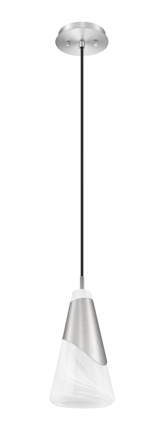 Mini-suspension Aimie Câble, Nickel brossé, 13 1/4" – vue 5