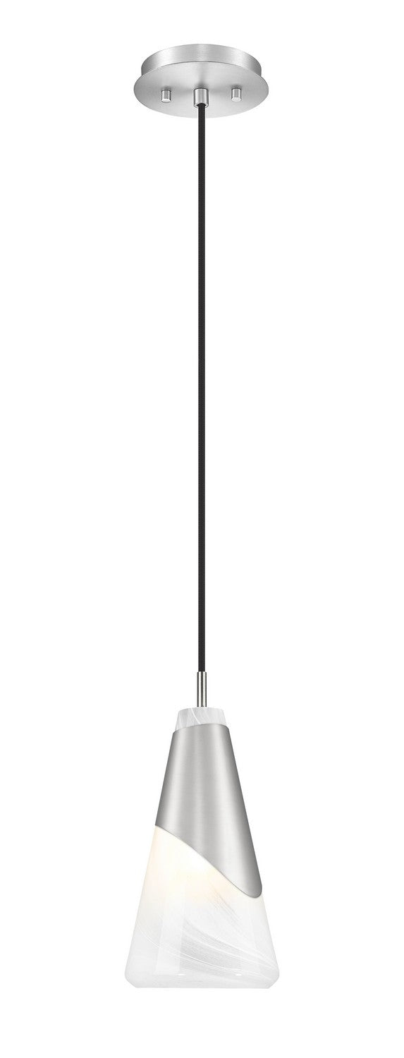 Mini-suspension Aimie Câble, Nickel brossé, 13 1/4" – Z-Lite