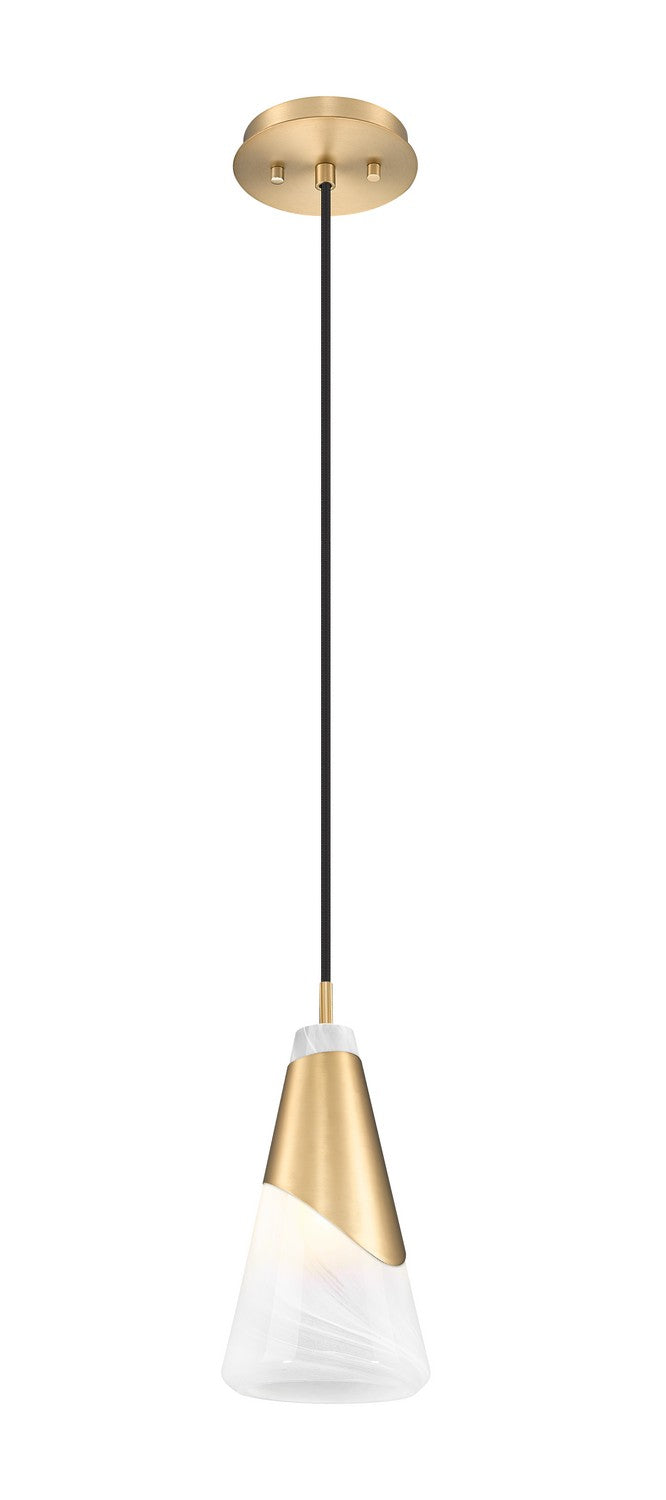Mini-suspension Aimie Câble, Or moderne, 13 1/4" – vue 2