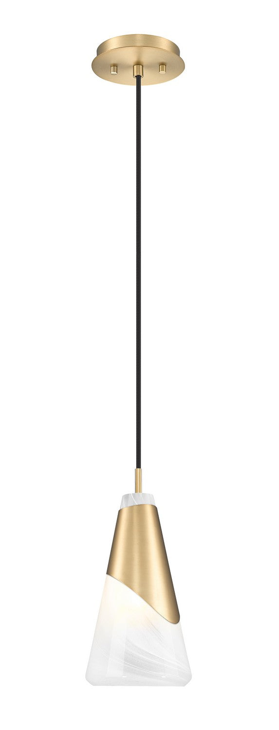 Mini-suspension Aimie Câble, Or moderne, 13 1/4" – Z-Lite