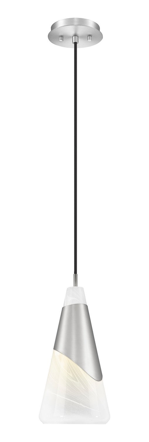 Mini-suspension Aimie Câble, Nickel brossé, 15 3/4" – Z-Lite