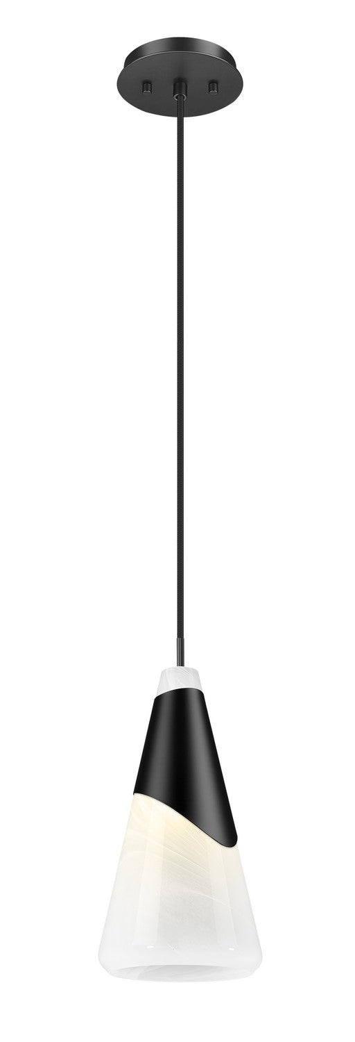 Mini-suspension Aimie Câble, Noir mat, 15 3/4" – vue 2