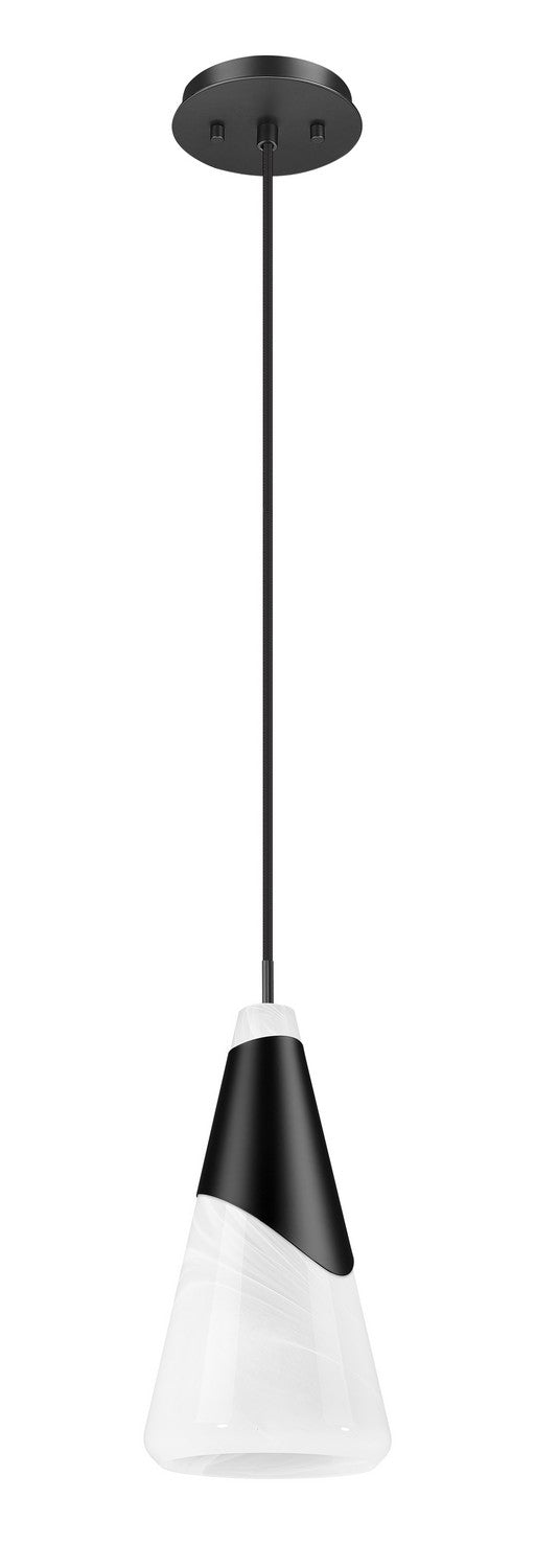 Mini-suspension Aimie Câble, Noir mat, 15 3/4" – vue 5