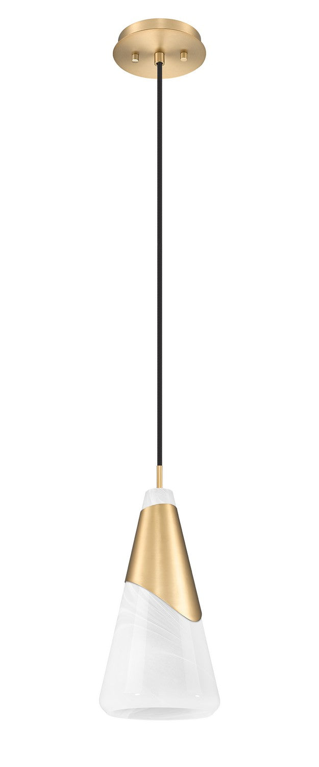Mini-suspension Aimie Câble, Or moderne, 15 3/4" – vue 5
