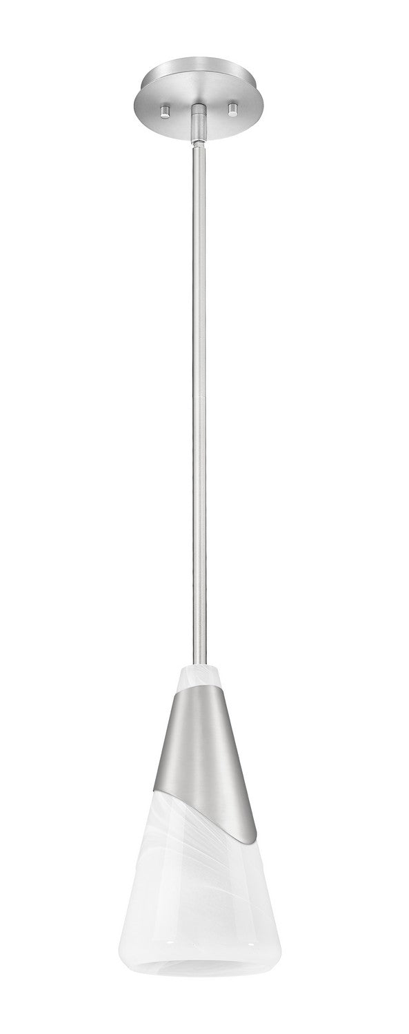 Mini-suspension Aimie Tige, Nickel brossé, 15 3/4" – vue 5